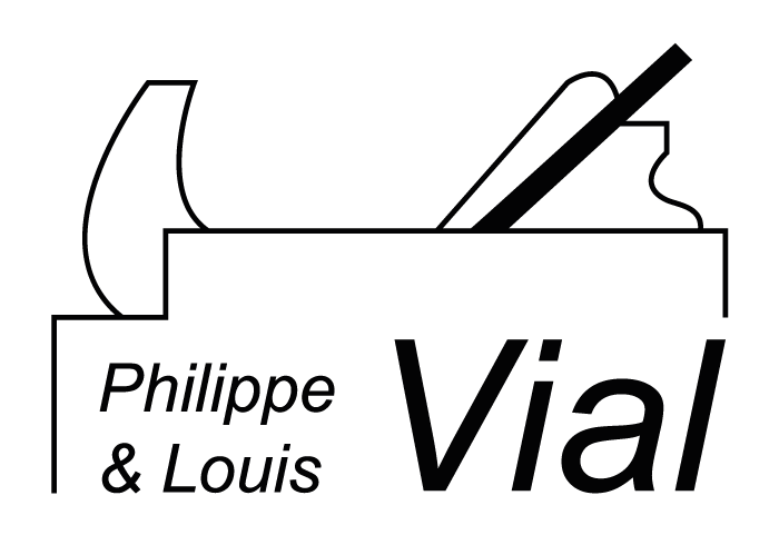 Philippe et Louis Vial logo noir